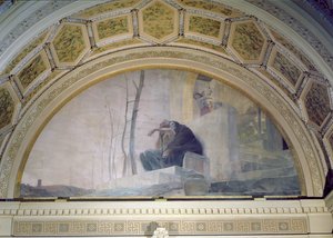人類の三世からの老年、1887（壁画） 作： Paul Albert Besnard